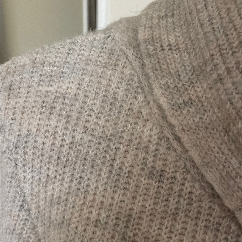 Tahari Beige Cowl Neck Sweater - Picture 6 of 11